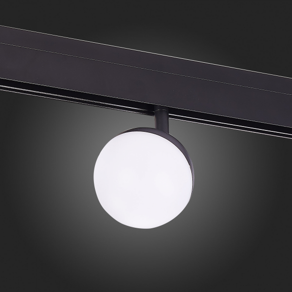 ST358.436.07 Магнитный трековый светильник Черный LED 1*7W 3000K 520Lm Ra&gt;80 120° IP20 L120xW90xH192 48V SKYLINE 48, изображение 8