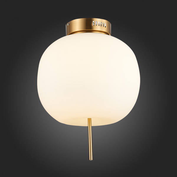 SL1621.202.01 Светильник потолочный ST-Luce Золотистый/Белый LED 1*25W 3000K LACUS, изображение 5