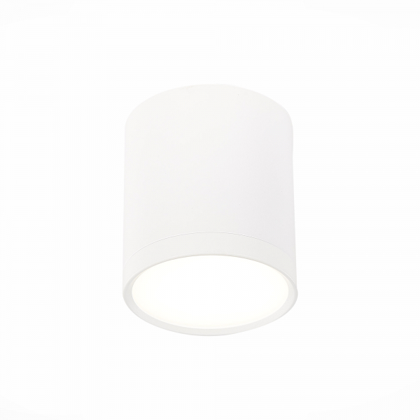 ST113.542.05 Светильник потолочный Белый LED 1*5W 4000K 390Lm Ra&gt;80 120° IP20 D68xH75 170-240V Накладные светильники