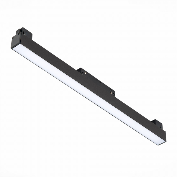 ST360.436.12 Магнитный трековый светильник Черный LED 1*12W 3000K 780Lm Ra&gt;90 120 IP20 L406xW22xH44 48V SKYLINE 48, изображение 3