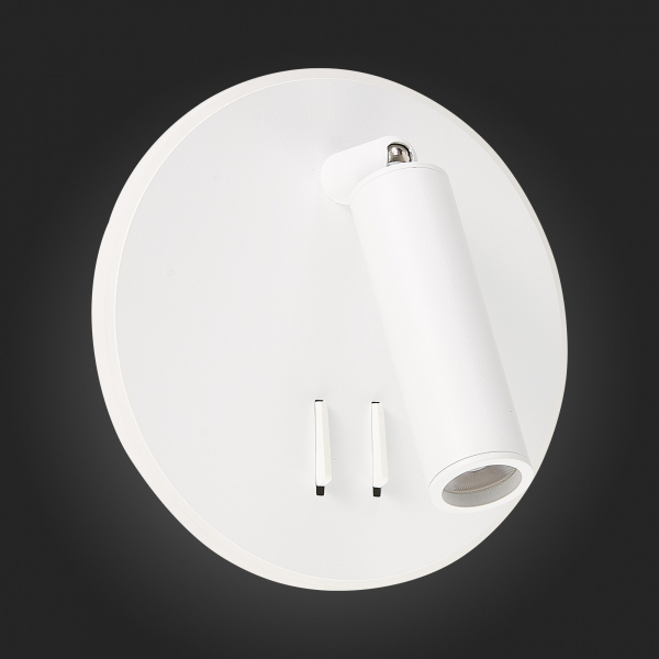 SL1586.513.01 Светильник настенный Белый LED 1*8W 3000K 624Lm Ra&gt;80 24° IP20 L-xW155xH155 170-240V Настенные светильники, изображение 10