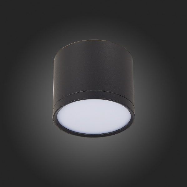ST113.432.09 Светильник потолочный Черный LED 1*9W 3000K 702Lm Ra&gt;80 120° IP20 D88xH75 170-240V Накладные светильники, изображение 6