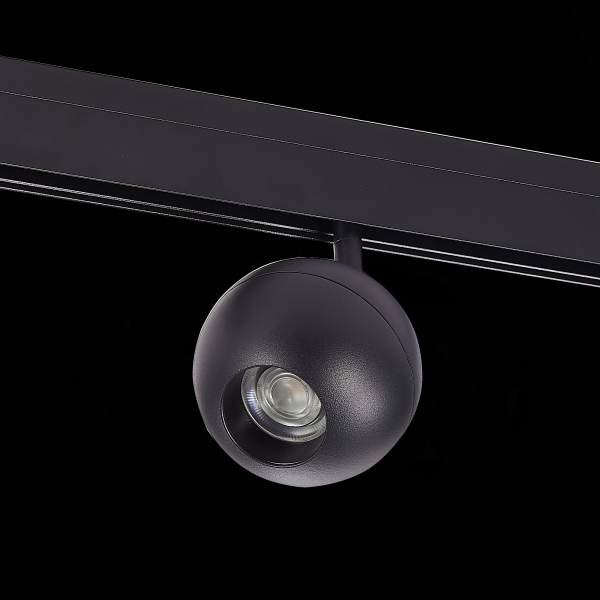 ST354.446.12 Магнитный трековый светильник Черный LED 1*12W 4000K 680Lm Ra&gt;80 36° IP20 L120xW100xH195 48V SKYLINE 48, изображение 5