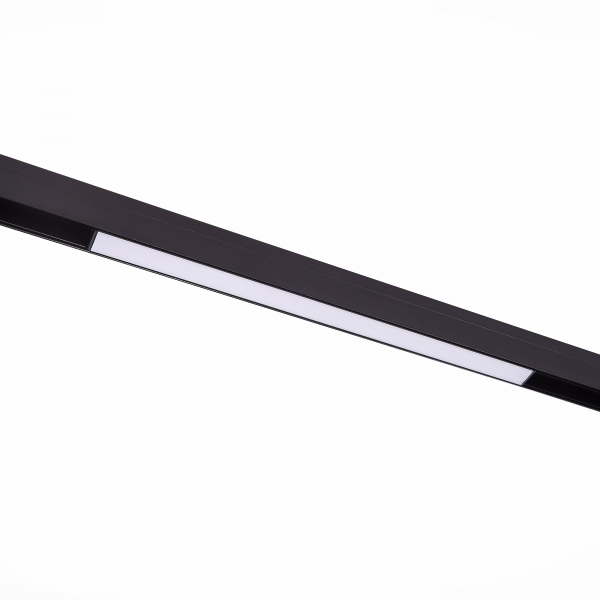 ST360.436.12 Магнитный трековый светильник Черный LED 1*12W 3000K 780Lm Ra&gt;90 120 IP20 L406xW22xH44 48V SKYLINE 48, изображение 2