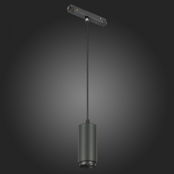ST357.433.06 Магнитный трековый светильник подвесной ZOOM Черный LED 1*6W 3000K 667Lm Ra&gt;80 10-60° IP20 D60xH120 48V SKYLINE 48, изображение 9