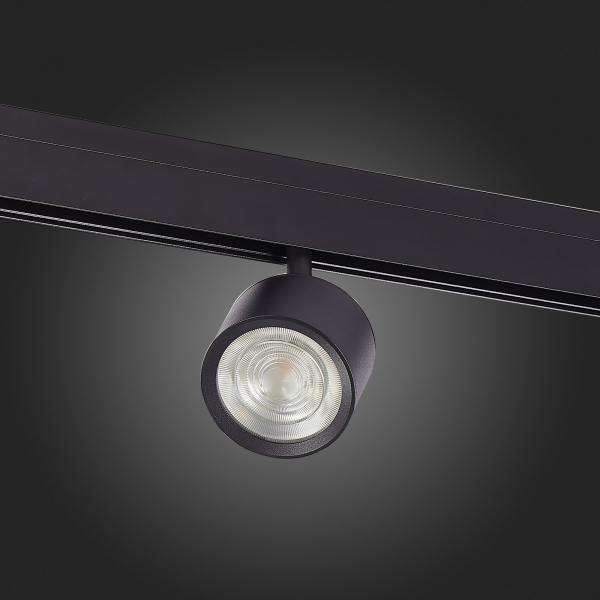 ST353.436.06 Магнитный трековый светильник Черный LED 1*6W 3000K 560Lm Ra&gt;90 36° IP20 L120xW81xH138 48V SKYLINE 48, изображение 8