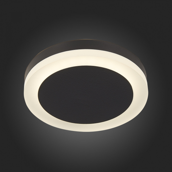 ST104.442.06 Светильник встраиваемый Черный LED 1*6W 4000K 468Lm Ra&gt;80 120° IP20 D110xH20 170-240V Встраиваемые светильники, изображение 9