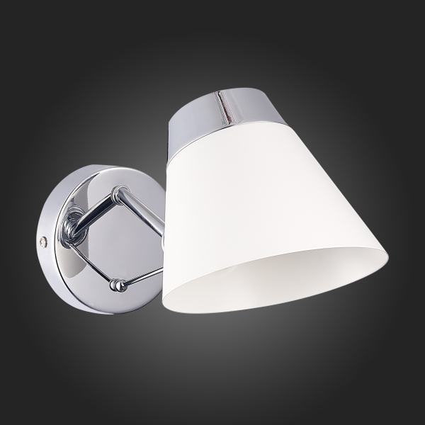 SLE155801-01 Светильник настенный Хром/Белый E14 1*40W VARIO, изображение 6