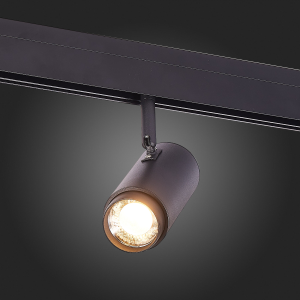 ST357.446.06 Магнитный трековый светильник ZOOM Черный LED 1*6W 4000K 667Lm Ra&gt;90 10-60° IP20 L137xW59xH178 48V SKYLINE 48, изображение 7