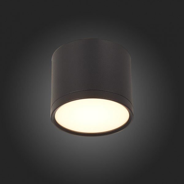 ST113.432.09 Светильник потолочный Черный LED 1*9W 3000K 702Lm Ra&gt;80 120° IP20 D88xH75 170-240V Накладные светильники, изображение 5