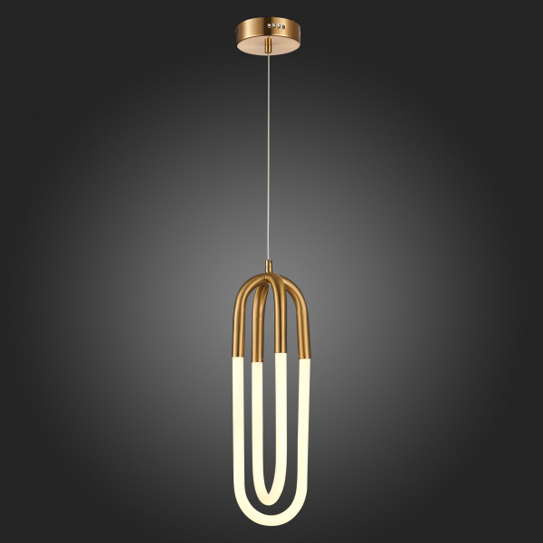 SL1579.303.02 Подвес ST-Luce Латунь/Латунь, Белый LED 2*14W 3000K MOFISTO, изображение 7
