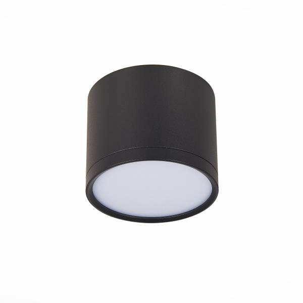 ST113.432.09 Светильник потолочный Черный LED 1*9W 3000K 702Lm Ra&gt;80 120° IP20 D88xH75 170-240V Накладные светильники, изображение 2