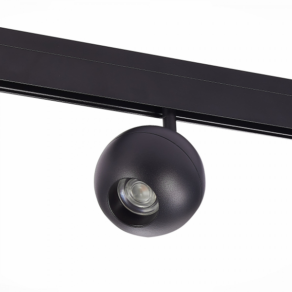 ST354.446.12 Магнитный трековый светильник Черный LED 1*12W 4000K 680Lm Ra&gt;80 36° IP20 L120xW100xH195 48V SKYLINE 48, изображение 2