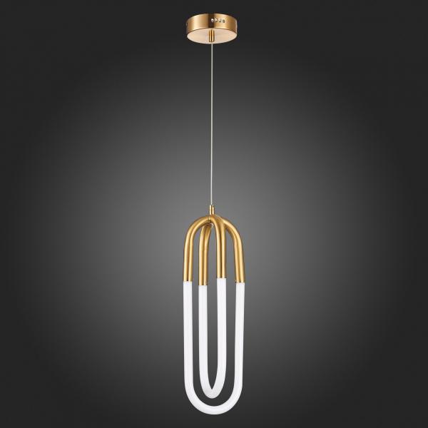 SL1579.303.02 Подвес ST-Luce Латунь/Латунь, Белый LED 2*14W 3000K MOFISTO, изображение 8