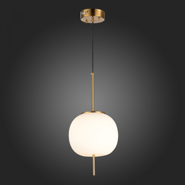 SL1621.203.01 Подвес ST-Luce Золотистый/Белый LED 1*13W 3000K LACUS, изображение 7