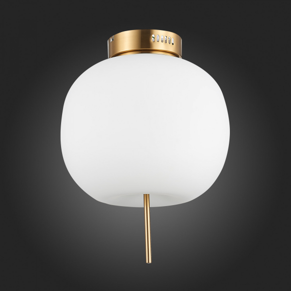 SL1621.202.01 Светильник потолочный ST-Luce Золотистый/Белый LED 1*25W 3000K LACUS, изображение 6