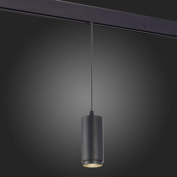 ST357.433.06 Магнитный трековый светильник подвесной ZOOM Черный LED 1*6W 3000K 667Lm Ra&gt;80 10-60° IP20 D60xH120 48V SKYLINE 48, изображение 7