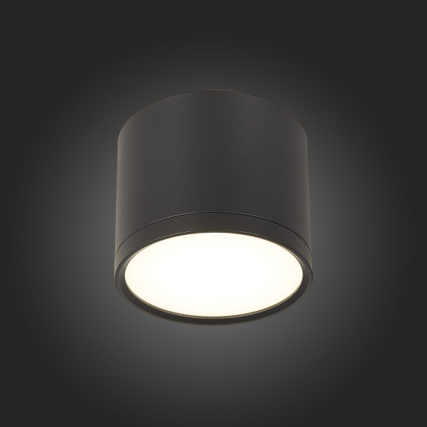 ST113.442.09 Светильник потолочный Черный LED 1*9W 4000K 702Lm Ra&gt;80 120° IP20 D88xH75 170-240V Накладные светильники, изображение 5