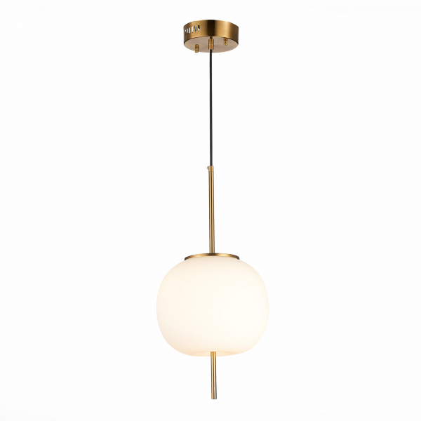 SL1621.203.01 Подвес ST-Luce Золотистый/Белый LED 1*13W 3000K LACUS