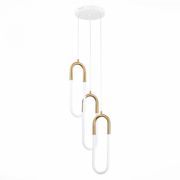 SL1579.303.03 Светильник подвесной ST-Luce Латунь/Латунь, Белый LED 3*14W 3000K MOFISTO, изображение 2