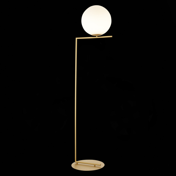 SL1148.305.01 Торшер ST-Luce Латунь/Белый E27 1*60W (из 2-х коробок) CODDA, изображение 3