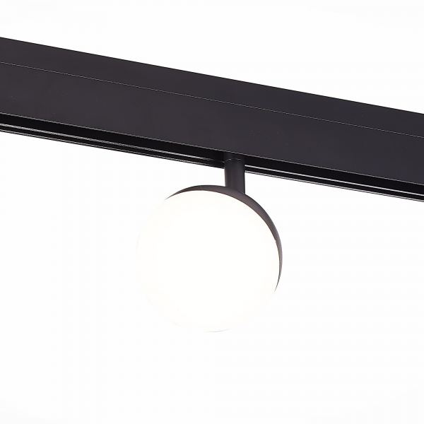ST358.436.07 Магнитный трековый светильник Черный LED 1*7W 3000K 520Lm Ra&gt;80 120° IP20 L120xW90xH192 48V SKYLINE 48