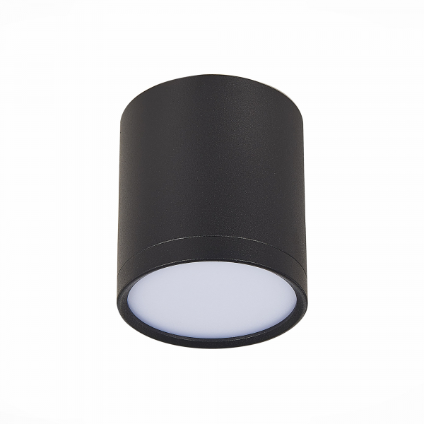 ST113.432.05 Светильник потолочный Черный LED 1*5W 3000K 390Lm Ra&gt;80 120° IP20 D68xH75 170-240V Накладные светильники, изображение 2