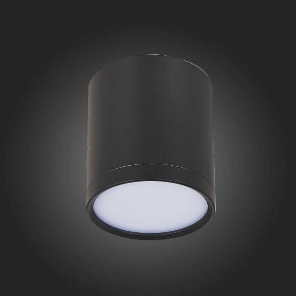 ST113.442.05 Светильник потолочный Черный LED 1*5W 4000K 390Lm Ra&gt;80 120° IP20 D68xH75 170-240V Накладные светильники, изображение 6