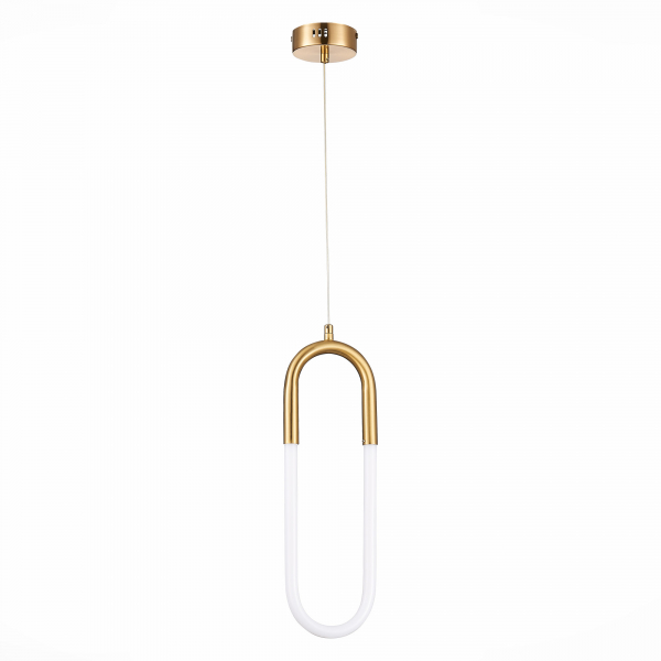 SL1579.303.01 Подвес ST-Luce Латунь/Латунь, Белый LED 1*14W 3000K MOFISTO, изображение 2