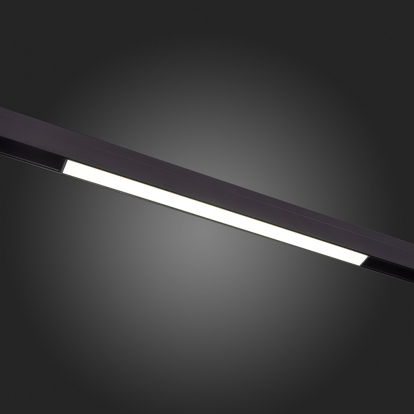 ST360.436.12 Магнитный трековый светильник Черный LED 1*12W 3000K 780Lm Ra&gt;90 120 IP20 L406xW22xH44 48V SKYLINE 48, изображение 7