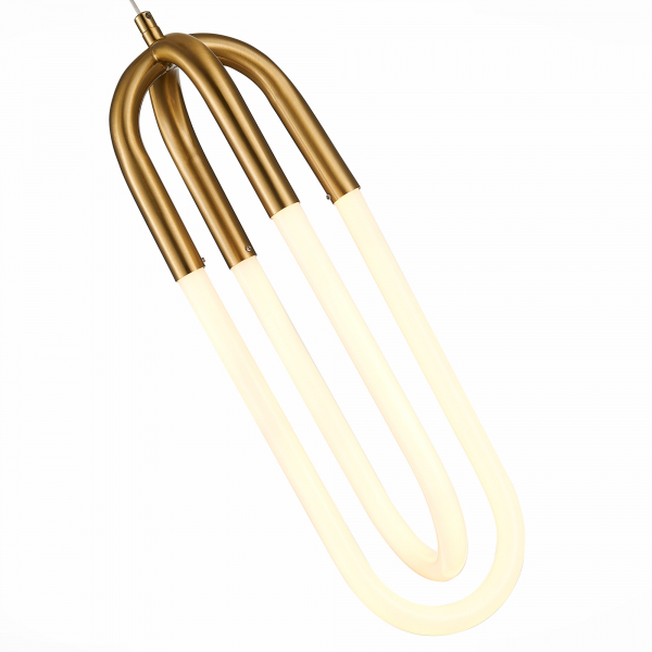 SL1579.303.02 Подвес ST-Luce Латунь/Латунь, Белый LED 2*14W 3000K MOFISTO, изображение 3