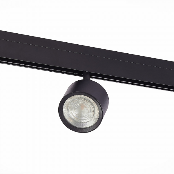 ST353.436.06 Магнитный трековый светильник Черный LED 1*6W 3000K 560Lm Ra&gt;90 36° IP20 L120xW81xH138 48V SKYLINE 48, изображение 2