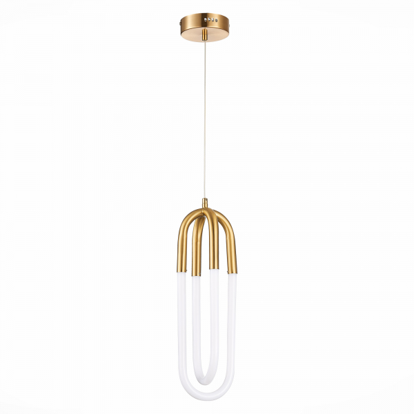 SL1579.303.02 Подвес ST-Luce Латунь/Латунь, Белый LED 2*14W 3000K MOFISTO, изображение 2