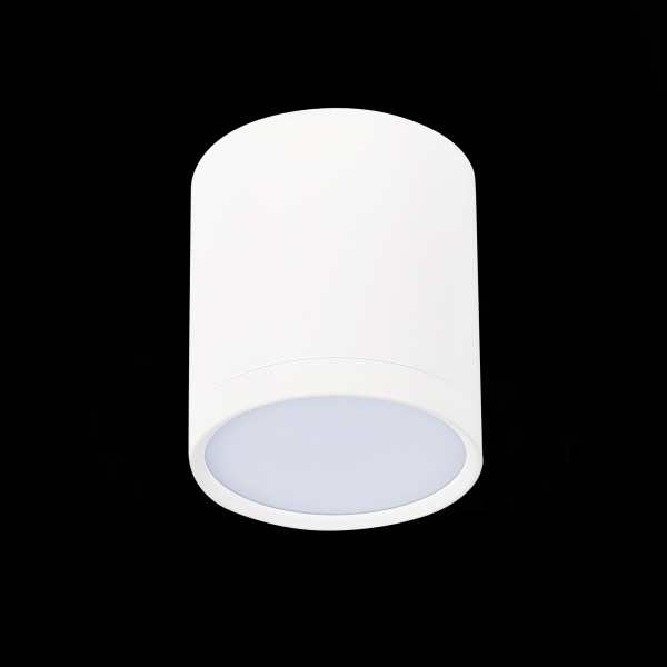 ST113.532.05 Светильник потолочный Белый LED 1*5W 3000K 390Lm Ra&gt;80 120° IP20 D68xH75 170-240V Накладные светильники, изображение 4