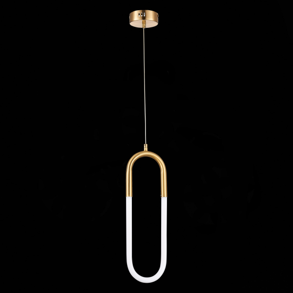 SL1579.303.01 Подвес ST-Luce Латунь/Латунь, Белый LED 1*14W 3000K MOFISTO, изображение 5