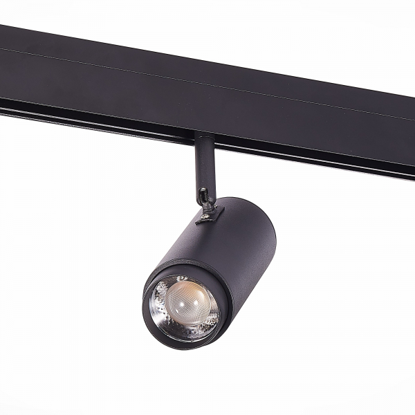 ST357.446.06 Магнитный трековый светильник ZOOM Черный LED 1*6W 4000K 667Lm Ra&gt;90 10-60° IP20 L137xW59xH178 48V SKYLINE 48, изображение 2