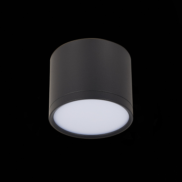 ST113.442.09 Светильник потолочный Черный LED 1*9W 4000K 702Lm Ra&gt;80 120° IP20 D88xH75 170-240V Накладные светильники, изображение 4