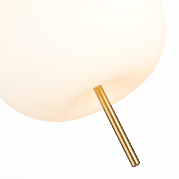 SL1621.203.01 Подвес ST-Luce Золотистый/Белый LED 1*13W 3000K LACUS, изображение 3