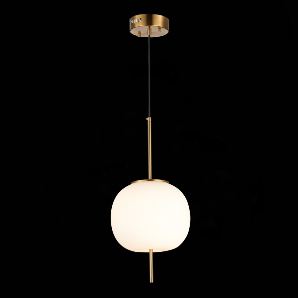 SL1621.203.01 Подвес ST-Luce Золотистый/Белый LED 1*13W 3000K LACUS, изображение 4