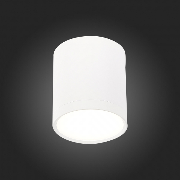 ST113.542.05 Светильник потолочный Белый LED 1*5W 4000K 390Lm Ra&gt;80 120° IP20 D68xH75 170-240V Накладные светильники, изображение 5