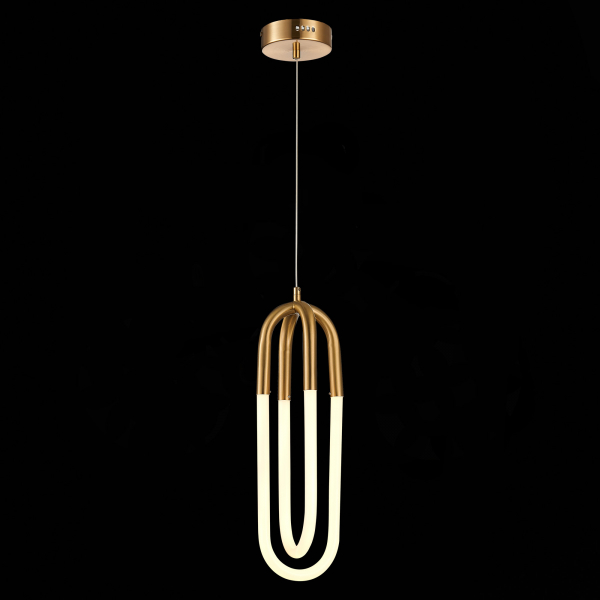 SL1579.303.02 Подвес ST-Luce Латунь/Латунь, Белый LED 2*14W 3000K MOFISTO, изображение 4