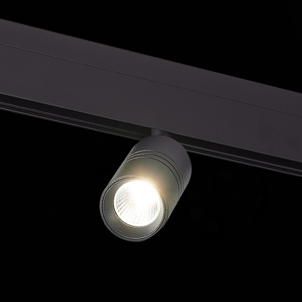 ST365.436.07 Магнитный трековый светильник Черный LED 1*7W 3000K 595Lm Ra&gt;90 36° IP20 L-xW44xH90 48V SKYLINE 48, изображение 4