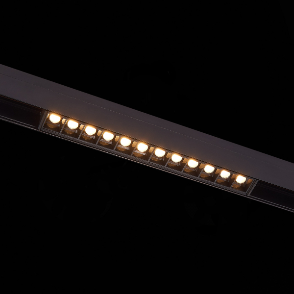 ST361.436.12 Магнитный трековый светильник Черный LED 1*12W 3000K 1 009Lm Ra&gt;90 36° IP20 L222xW22xH44 48V SKYLINE 48, изображение 4