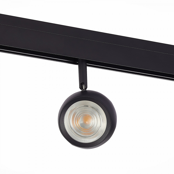 ST355.446.10 Магнитный трековый светильник Черный LED 1*10W 4000K 470Lm Ra&gt;80 36° IP20 L120xW50xH176 48V SKYLINE 48, изображение 2