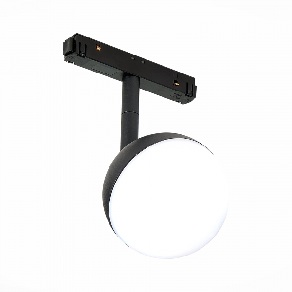 ST358.446.07 Магнитный трековый светильник Черный LED 1*7W 4000K 520Lm Ra&gt;80 120° IP20 L120xW90xH192 48V SKYLINE 48, изображение 3