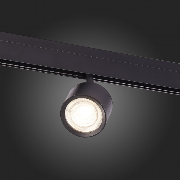 ST353.446.06 Магнитный трековый светильник Черный LED 1*6W 4000K 560Lm Ra&gt;90 36° IP20 L120xW81xH138 48V SKYLINE 48, изображение 7