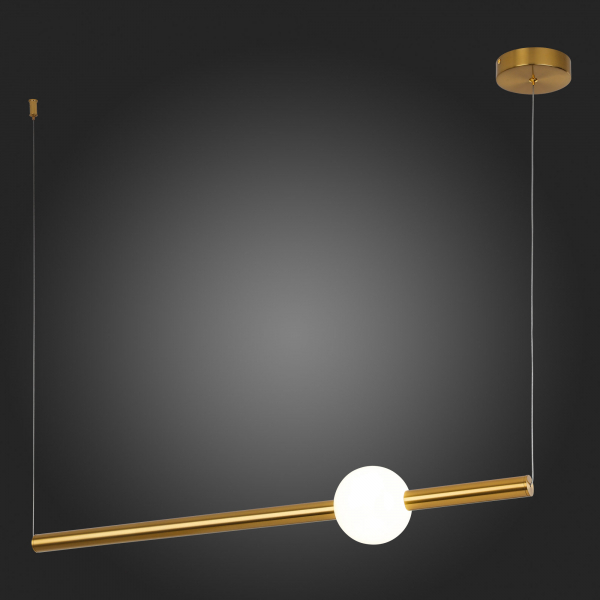 SL1222.223.01 Светильник подвесной ST-Luce Золотистый/Золотистый, Белый LED 1*18W 4000K ANGURRA, изображение 11