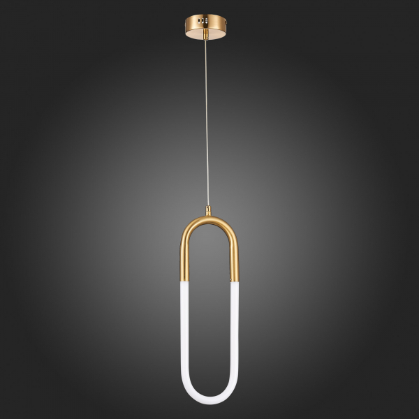 SL1579.303.01 Подвес ST-Luce Латунь/Латунь, Белый LED 1*14W 3000K MOFISTO, изображение 7