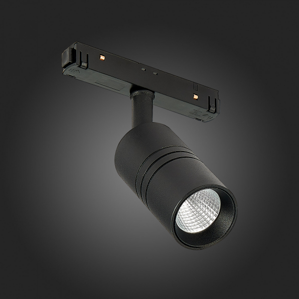 ST365.436.07 Магнитный трековый светильник Черный LED 1*7W 3000K 595Lm Ra&gt;90 36° IP20 L-xW44xH90 48V SKYLINE 48, изображение 9