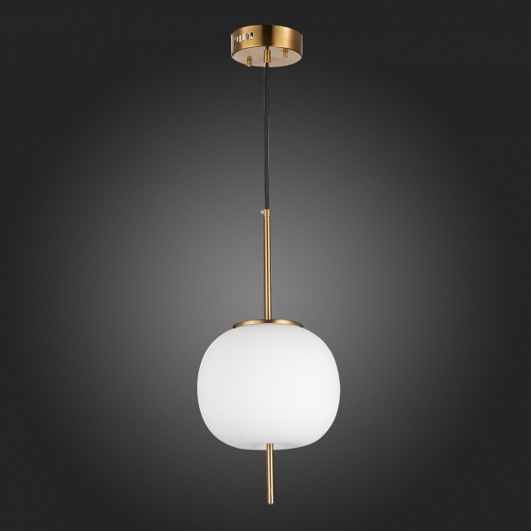 SL1621.203.01 Подвес ST-Luce Золотистый/Белый LED 1*13W 3000K LACUS, изображение 8